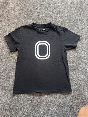 Overtime Kids Black Logo Crew Tee